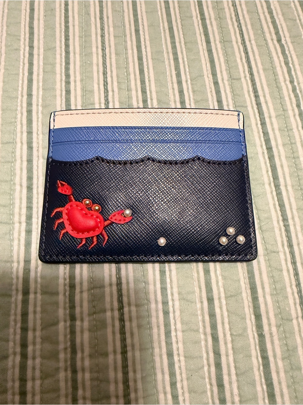 Kate Spade “Pinch Me” Crab Wallet